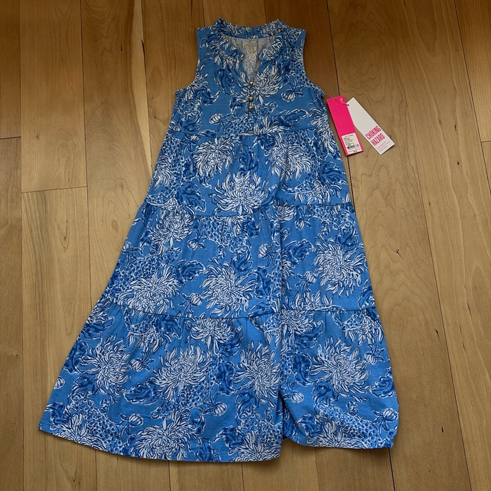 Lilly Pulitzer Girl’s Maxi dress. Size small (4-5). New with tags.